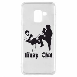 Чехол для Samsung A8 2018 Muay Thai Fighters - PrintSalon