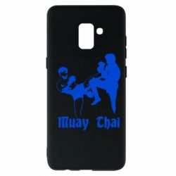 Чехол для Samsung A8+ 2018 Muay Thai Fighters - PrintSalon
