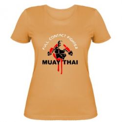 Жіноча футболка Muay Thai Full Contact - PrintSalon