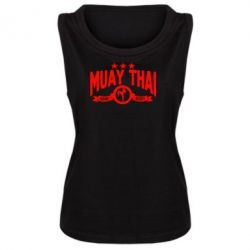 Женская майка Muay Thai Hard Body - PrintSalon