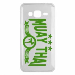 Чехол для Samsung J3 2016 Muay Thai Hard Body - PrintSalon