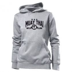 Женское худи Muay Thai Hard Body - PrintSalon