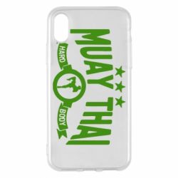 Чехол для iPhone X/Xs Muay Thai Hard Body - PrintSalon