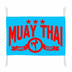 Флаг Muay Thai Hard Body - PrintSalon