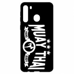 Чехол для Samsung A21 Muay Thai Hard Body - PrintSalon
