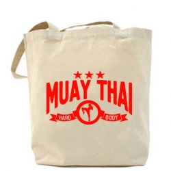 Эко-сумка Muay Thai Hard Body - PrintSalon