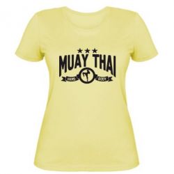 Женская футболка Muay Thai Hard Body - PrintSalon