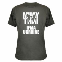 Камуфляжная футболка Muay Thai IFMA Ukraine - PrintSalon