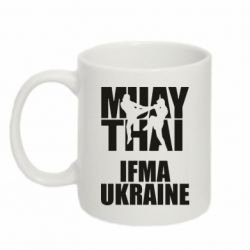 Чашка 320ml Muay Thai IFMA Ukraine