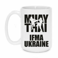 Чашка 420ml Muay Thai IFMA Ukraine