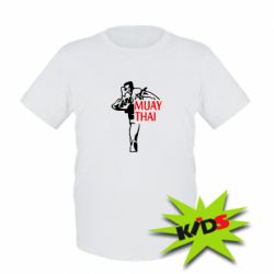 Детская футболка Muay Thai kick - PrintSalon