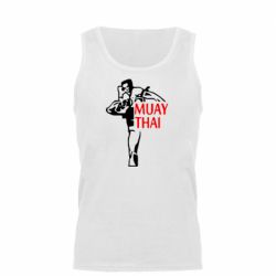 Майка чоловіча Muay Thai kick-PrintSalon Майка чоловіча Muay Thai kick