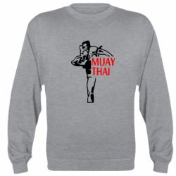 Cвитшот Muay Thai kick - PrintSalon