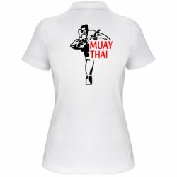 Женское поло Muay Thai kick - PrintSalon