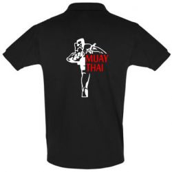 Мужское поло Muay Thai kick - PrintSalon