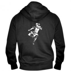 Мужское худи на молнии Muay Thai Low Kick - PrintSalon