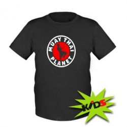 Детская футболка Muay Thai Planet - PrintSalon