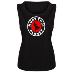 Женская майка Muay Thai Planet - PrintSalon
