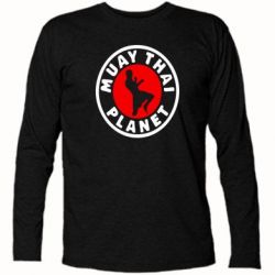 Футболка с длинным рукавом Muay Thai Planet - PrintSalon