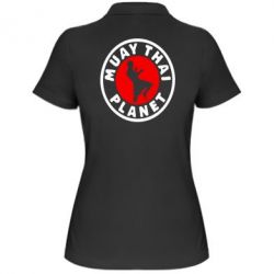 Женское поло Muay Thai Planet - PrintSalon