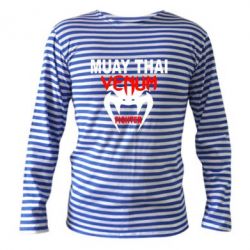 Тельняшка с длинным рукавом Muay Thai Venum Fighter - PrintSalon