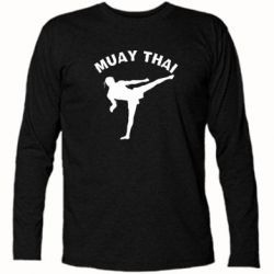 Футболка с длинным рукавом Muay Thai - PrintSalon