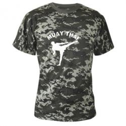 Камуфляжная футболка Muay Thai - PrintSalon