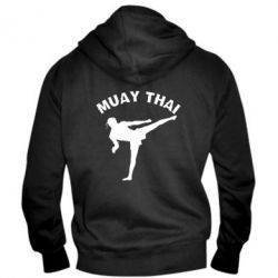 Мужское худи на молнии Muay Thai - PrintSalon