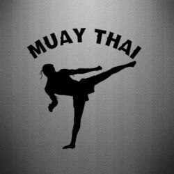 Наклейка Muay Thai - PrintSalon