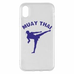 Чехол для iPhone X/Xs Muay Thai - PrintSalon