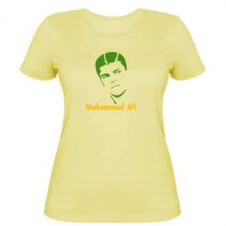 Женская футболка Muhammad Ali - PrintSalon