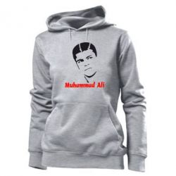 Женское худи Muhammad Ali - PrintSalon