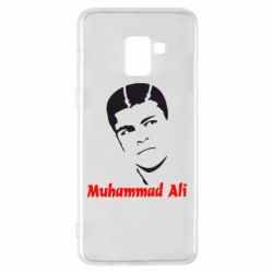Чехол для Samsung A8+ 2018 Muhammad Ali - PrintSalon