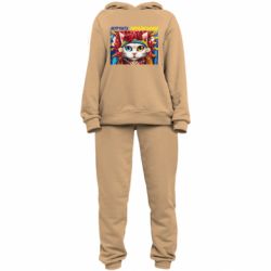 Женский костюм Мурчит на украинском - PrintSalon