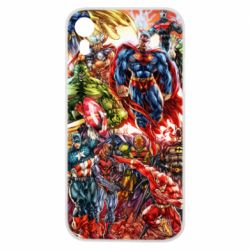 Чохол для iPhone XR Muscular Superheroes - PrintSalon