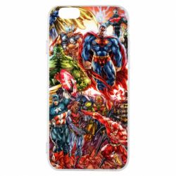 Чохол для iPhone 6/6S Muscular Superheroes - PrintSalon