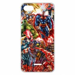 Чохол для Xiaomi Redmi 6A Muscular Superheroes