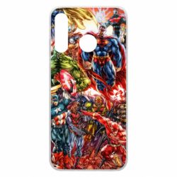 Чохол для Huawei P30 Lite Muscular Superheroes - PrintSalon