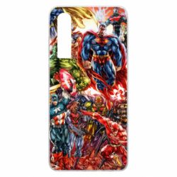 Чохол для Huawei P30 Muscular Superheroes - PrintSalon