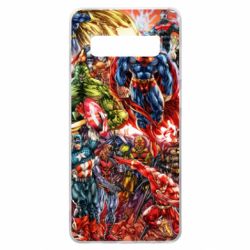 Чохол для Samsung S10+ Muscular Superheroes - PrintSalon
