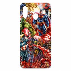 Чохол для Samsung A20 Muscular Superheroes - PrintSalon