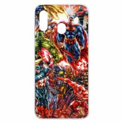 Чохол для Samsung A30 Muscular Superheroes - PrintSalon