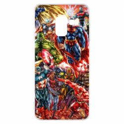 Чохол для Samsung A8 2018 Muscular Superheroes - PrintSalon
