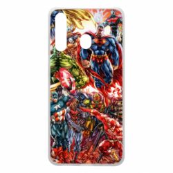 Чохол для Samsung A60 Muscular Superheroes - PrintSalon