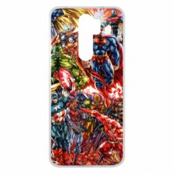 Чохол для Xiaomi Redmi Note 8 Pro Muscular Superheroes - PrintSalon