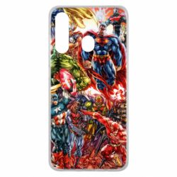 Чохол для Samsung M40 Muscular Superheroes - PrintSalon
