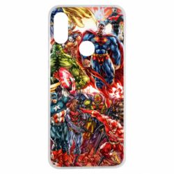 Чохол для Xiaomi Redmi Note 7 Muscular Superheroes - PrintSalon