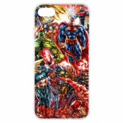Чохол для iPhone SE 2020 Muscular Superheroes - PrintSalon