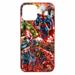 Чохол для iPhone 12 Pro Max Muscular Superheroes - PrintSalon