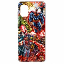 Чохол для Samsung A31 Muscular Superheroes - PrintSalon
